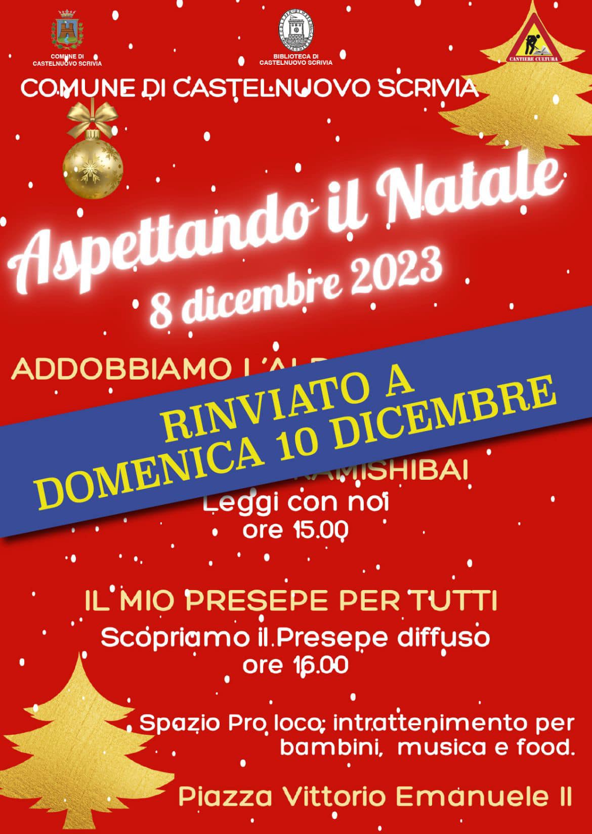 Aspettando il natale - 10 dicembre 2023