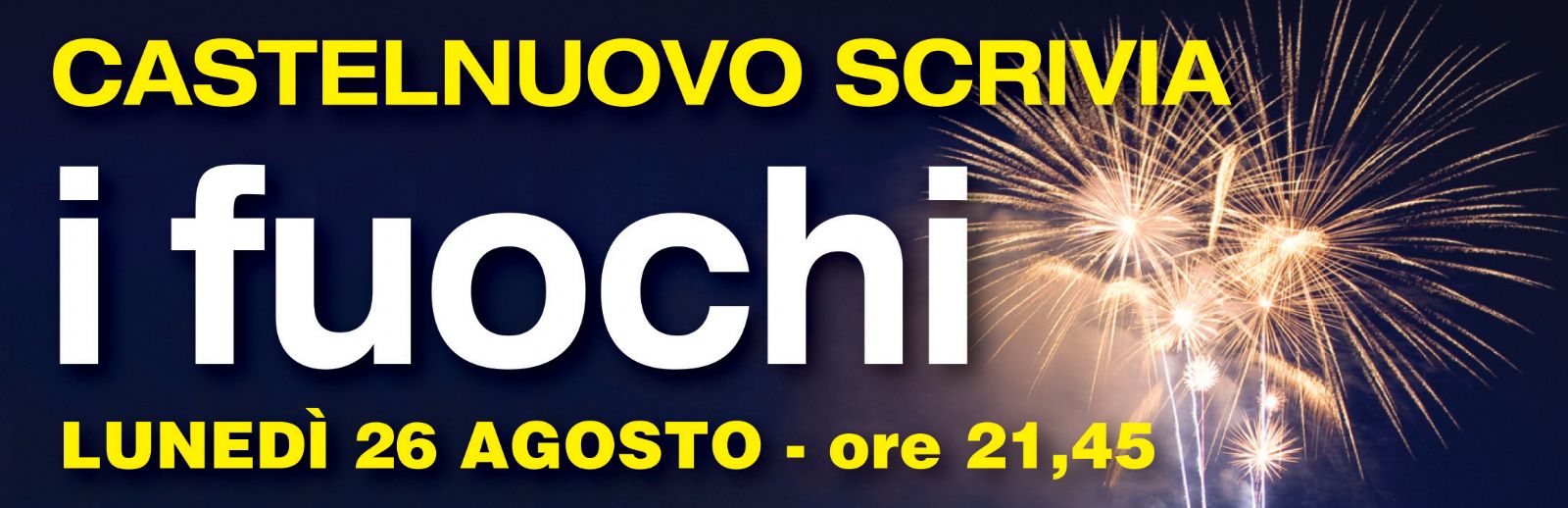 I fuochi a Castelnuovo Scrivia