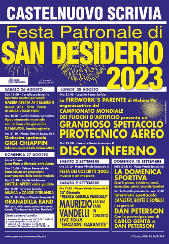 Festa Patronale San Desiderio 2023
